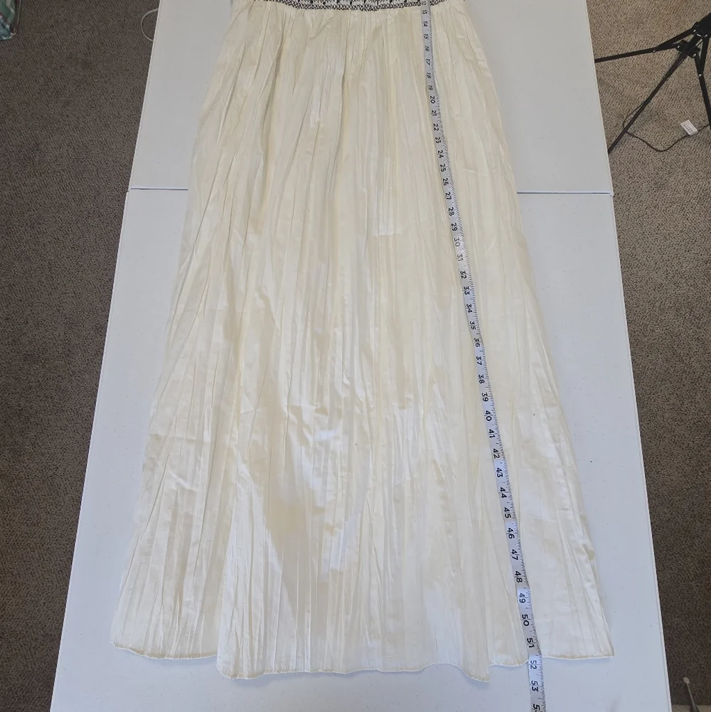 J. Crew Catania Crinkle Sun Dress Ivory Women's Medium New‎ NWT Smocked 2025